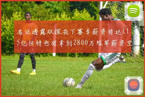 名记透露双探花下赛季薪资将达115亿怀特也将拿到2800万绿军薪资空间依旧紧张